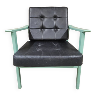 Fauteuil scandinave vintage 1960"