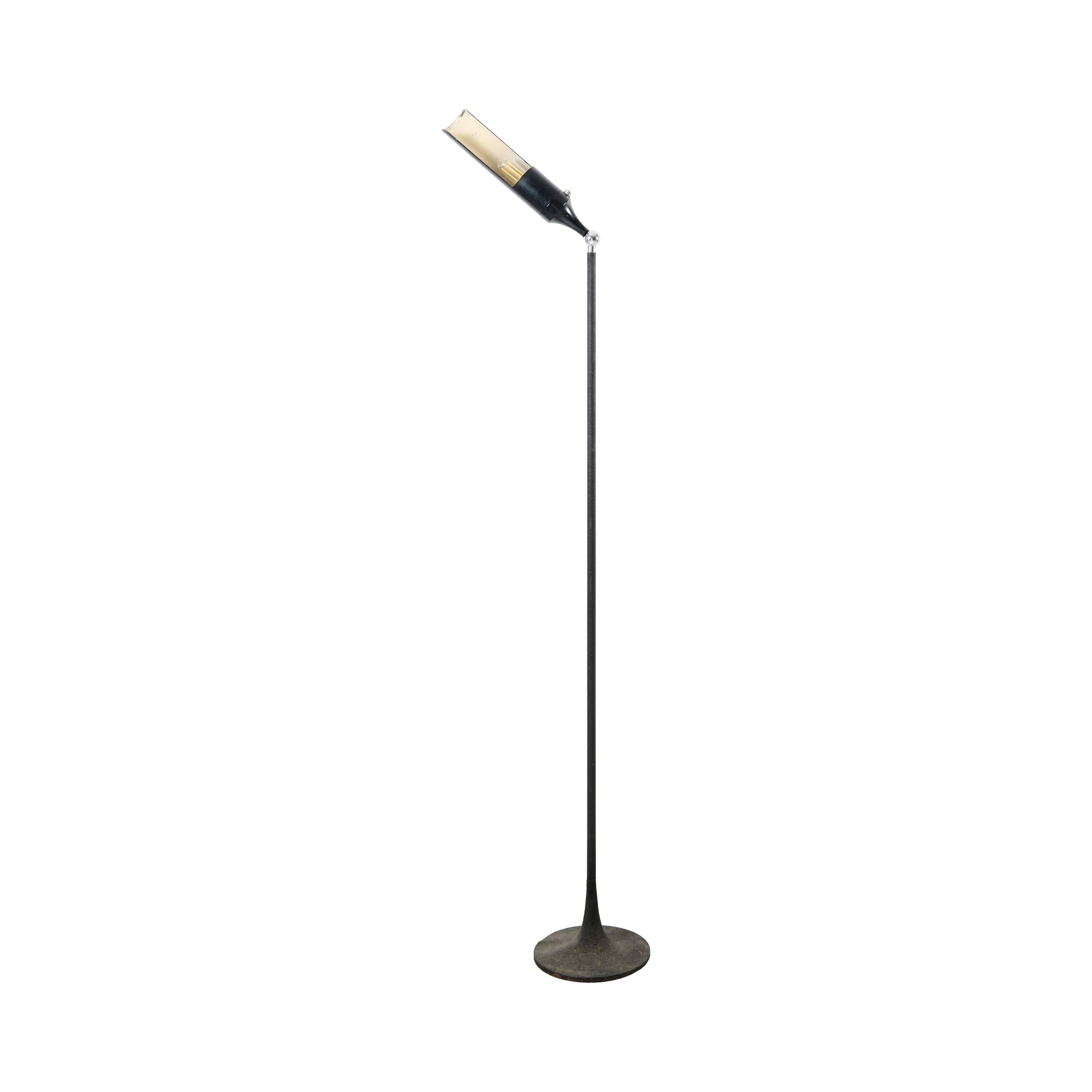Vintage Reading Floor Lamp – Gino Sarfatti (Model 1086 / Arteluce)