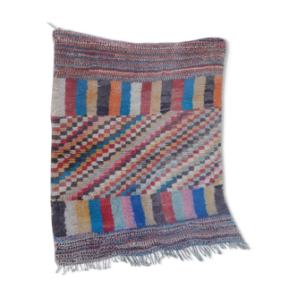 Moroccan Berber carpet artisanal Beni Ouarain 135x106cm