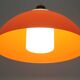 Pendant Lamp – Plastic and Teak, Model 549 – Uno & Östen Kristiansson for Luxus Vittsjö, Sweden, 1960s