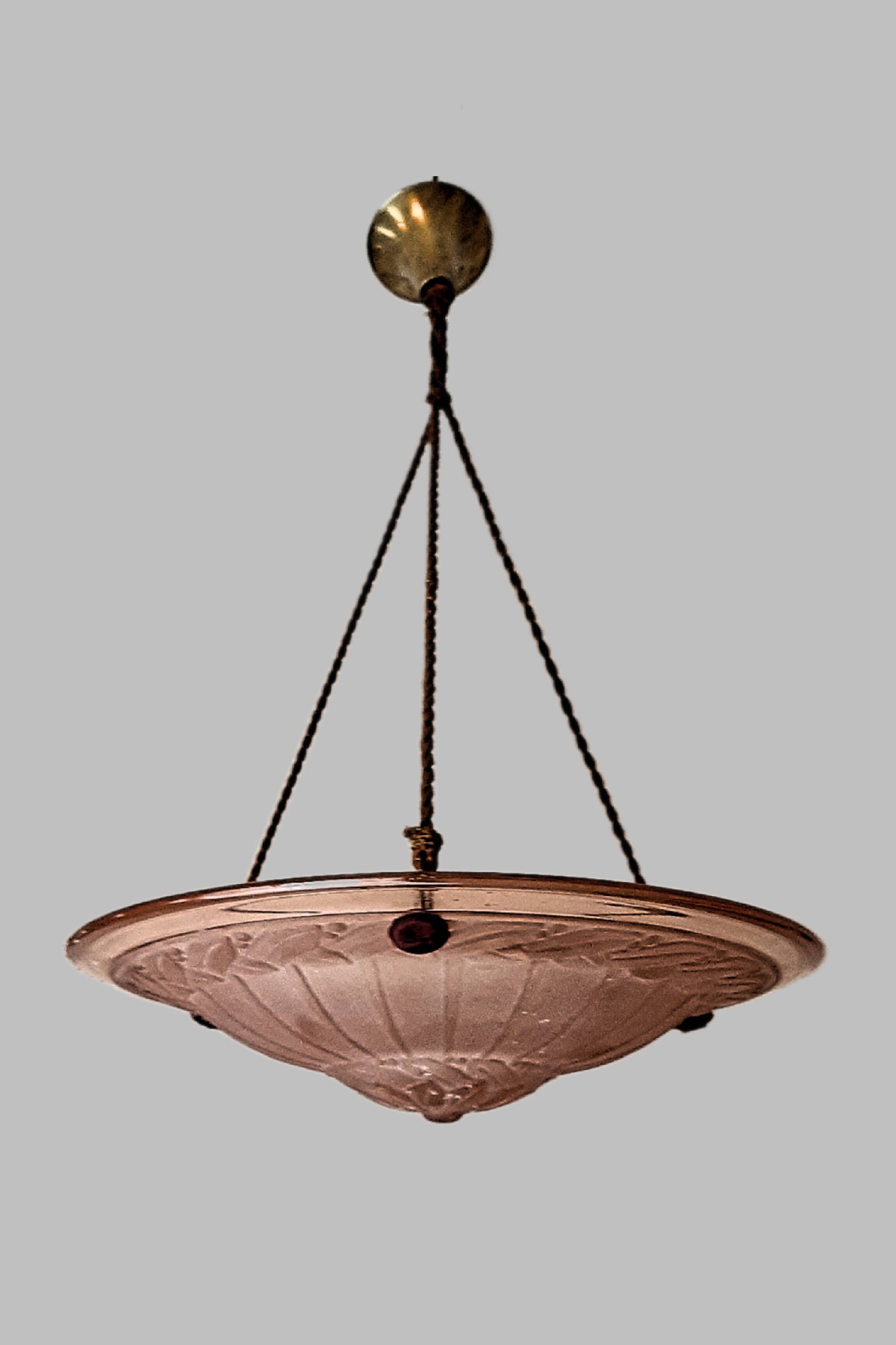 Suspension Art Deco