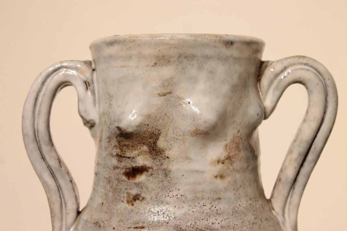 Important vase in ceramic - Alexandre Kostanda for Louis Giraud, Vallauris