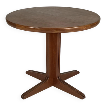 Danish teak dining table round vintage mid-century design VV Mobler