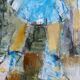 Oil on canvas - The skater - Charlotte Calmis