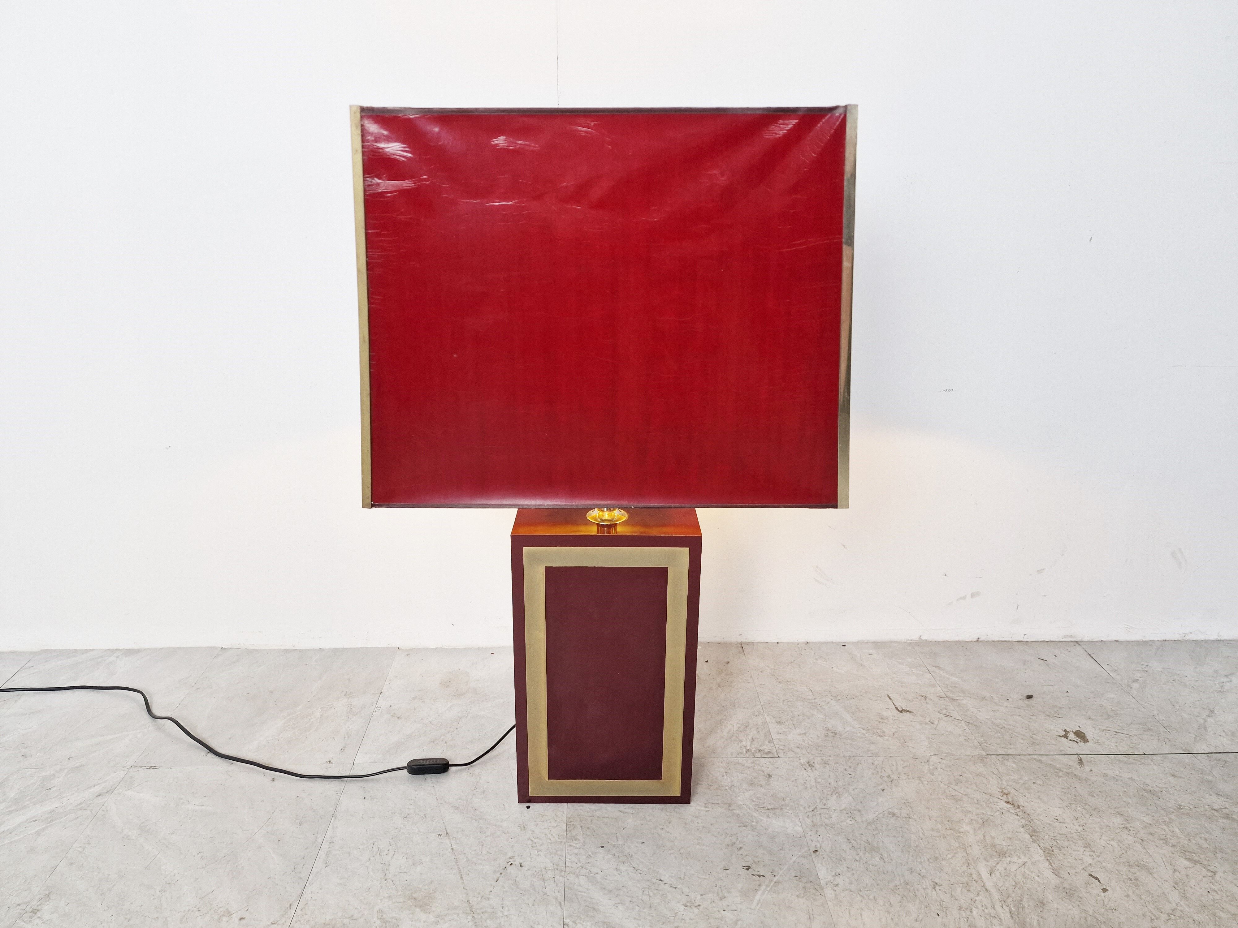 Table lamp by maison le dauphin, 1970s