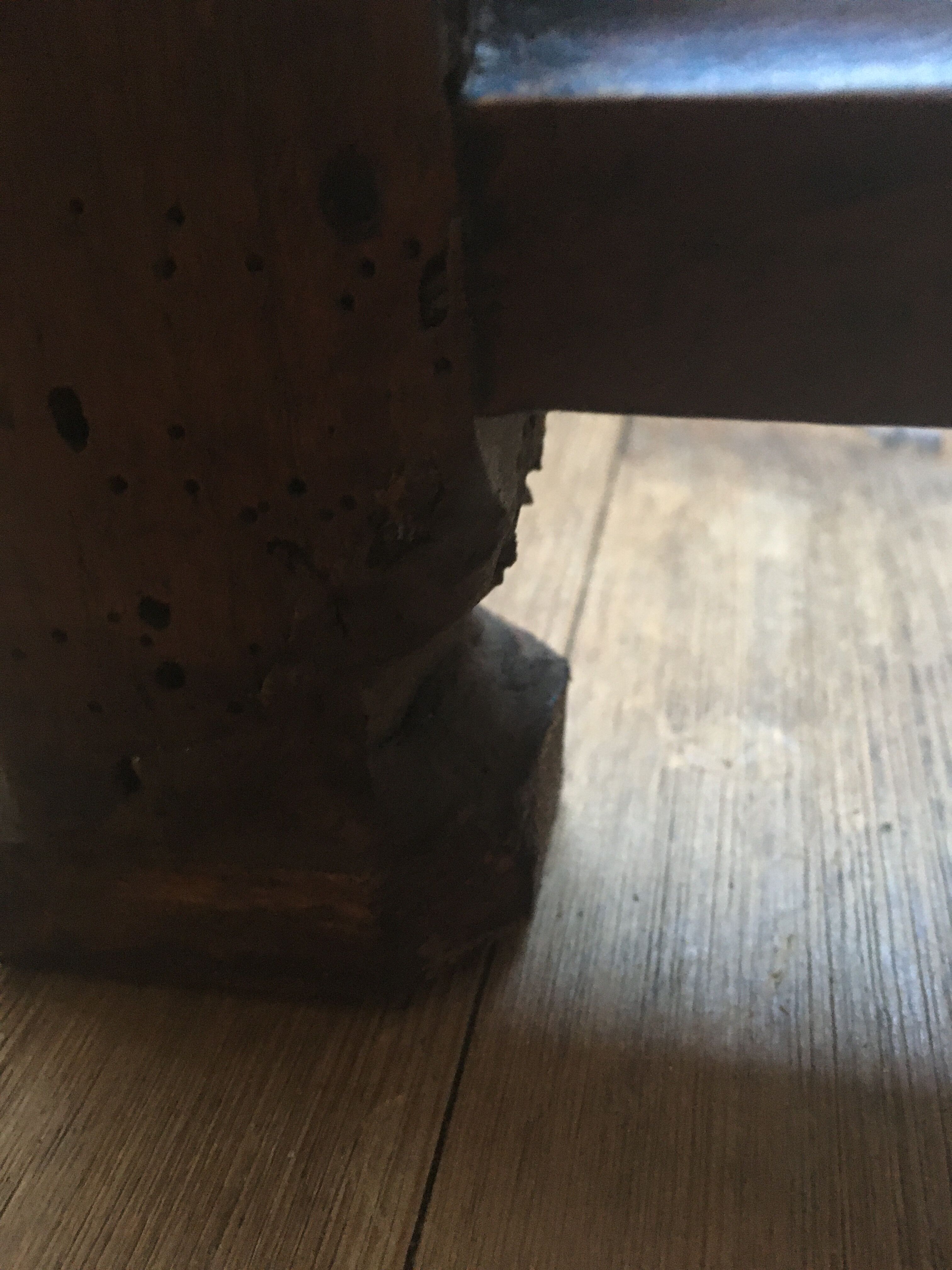 19th century farm table