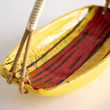 Trinket bowl with handles