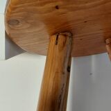 Massue stool, Charlotte Perriand, for Les Arcs 1975