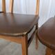 Vintage STOL Kamnik Dining Chair: 1970s Yugoslavian Mid-Century Leather Bis