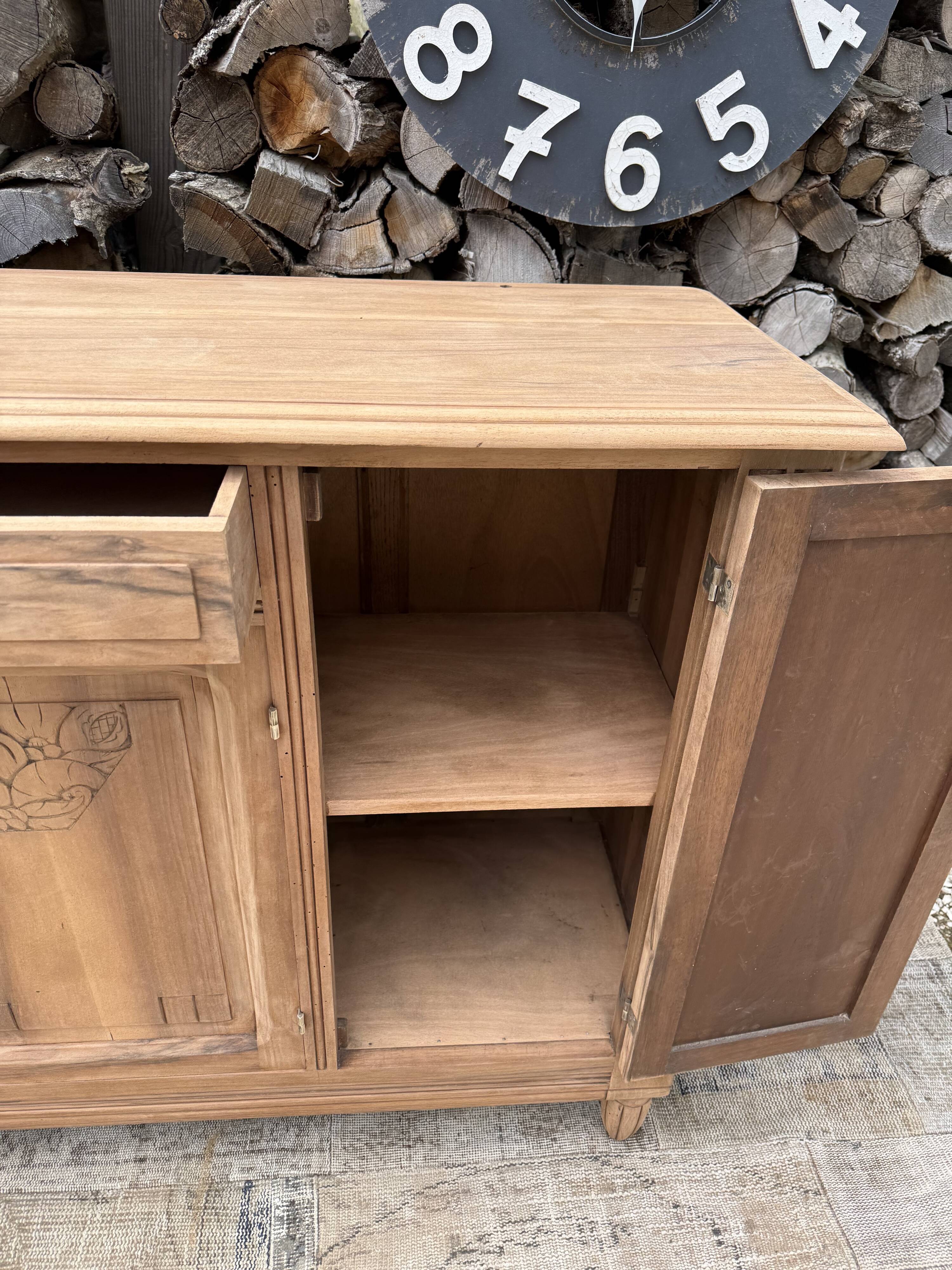 Renovated antique sideboard / Art Deco sideboard