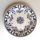 4 mismatched Gien dessert plates