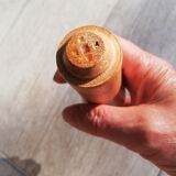 Wooden Mortar and Pestle Bowl