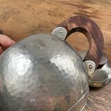 Art Deco pewter teapot set René Delavan
