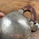 René Delavan Art Deco Pewter Teapot Set