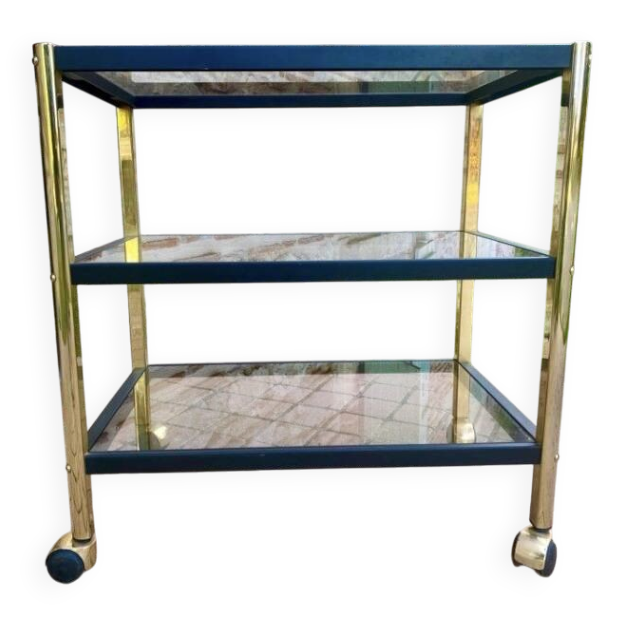 Evrard rolling dessert trolley