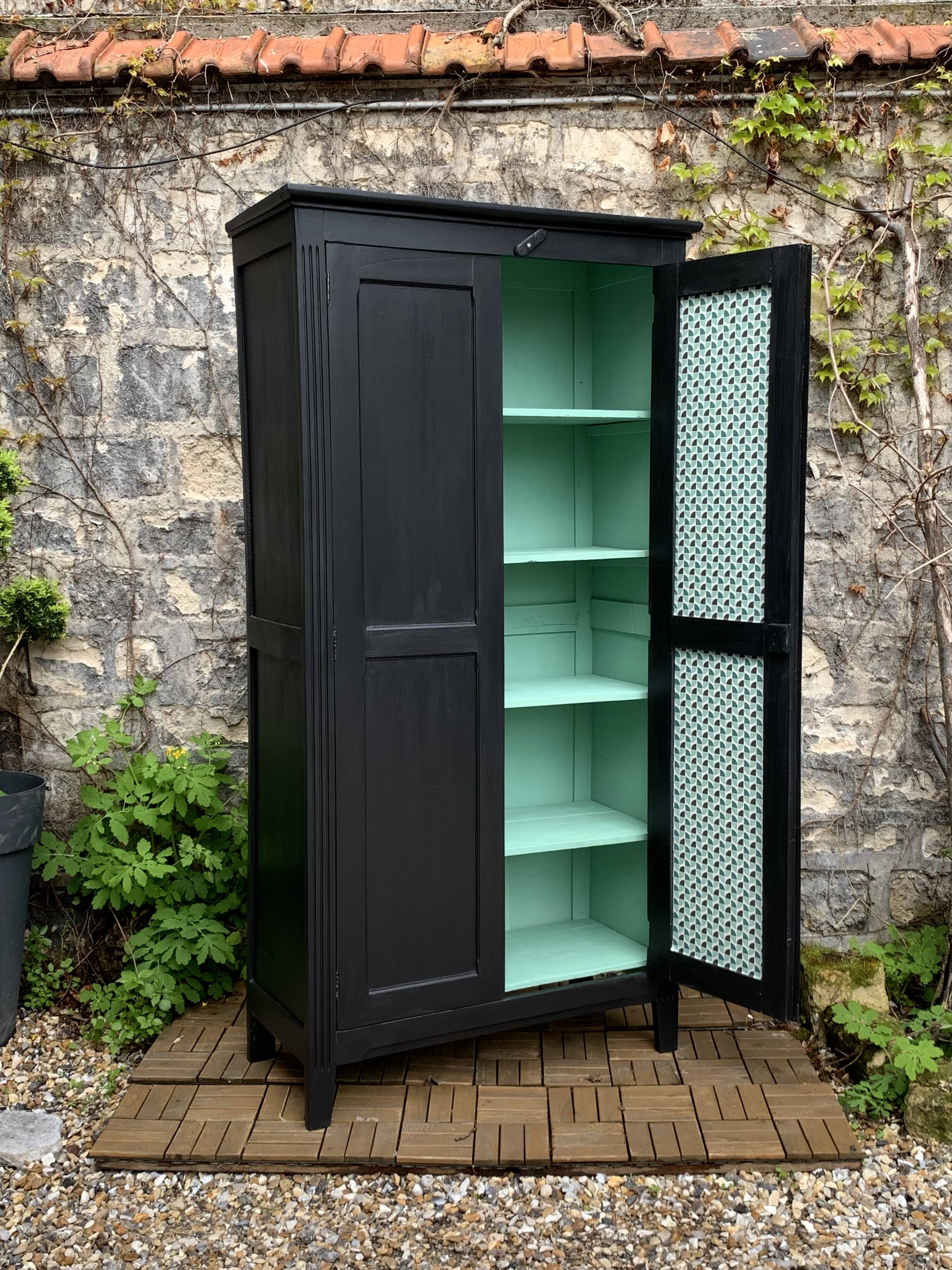 Antique Parisian wardrobe from 1940
