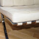 Pair of Barcelona armchairs, Knoll