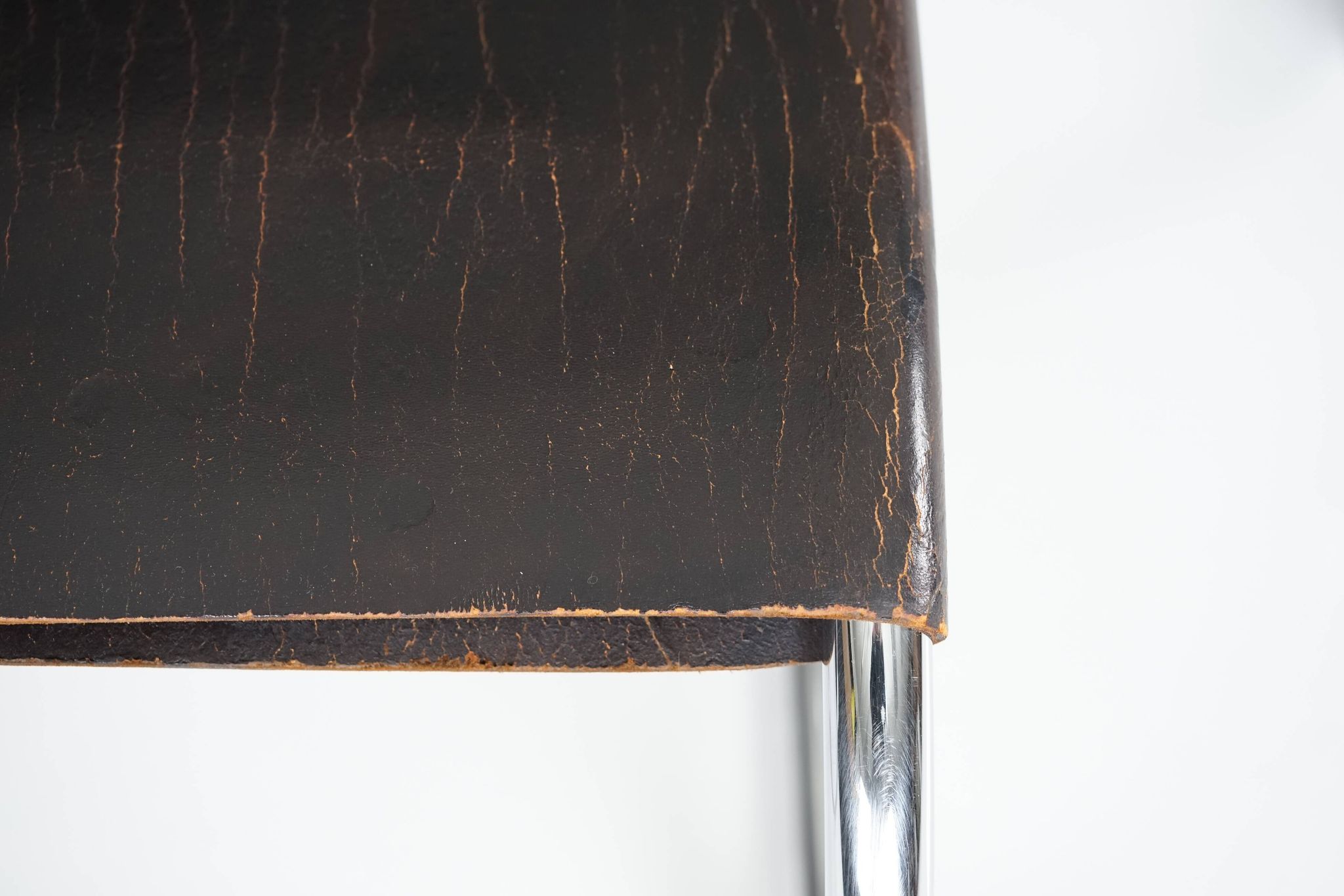 MR30/5 Tubular Steel Arm Chair by Ludwig Mies van der Rohe for Knoll Set of