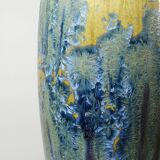 Rare petit vase ancien Alfred Renoleau grès émaux cristallins art déco