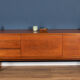 Long retro teak 1960s white & newton 'chilgrove' sideboard