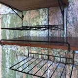 Vintage mid-century string shelf