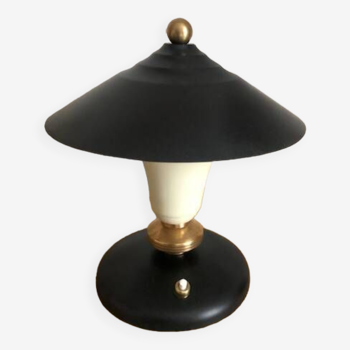 Art deco mushroom lamp