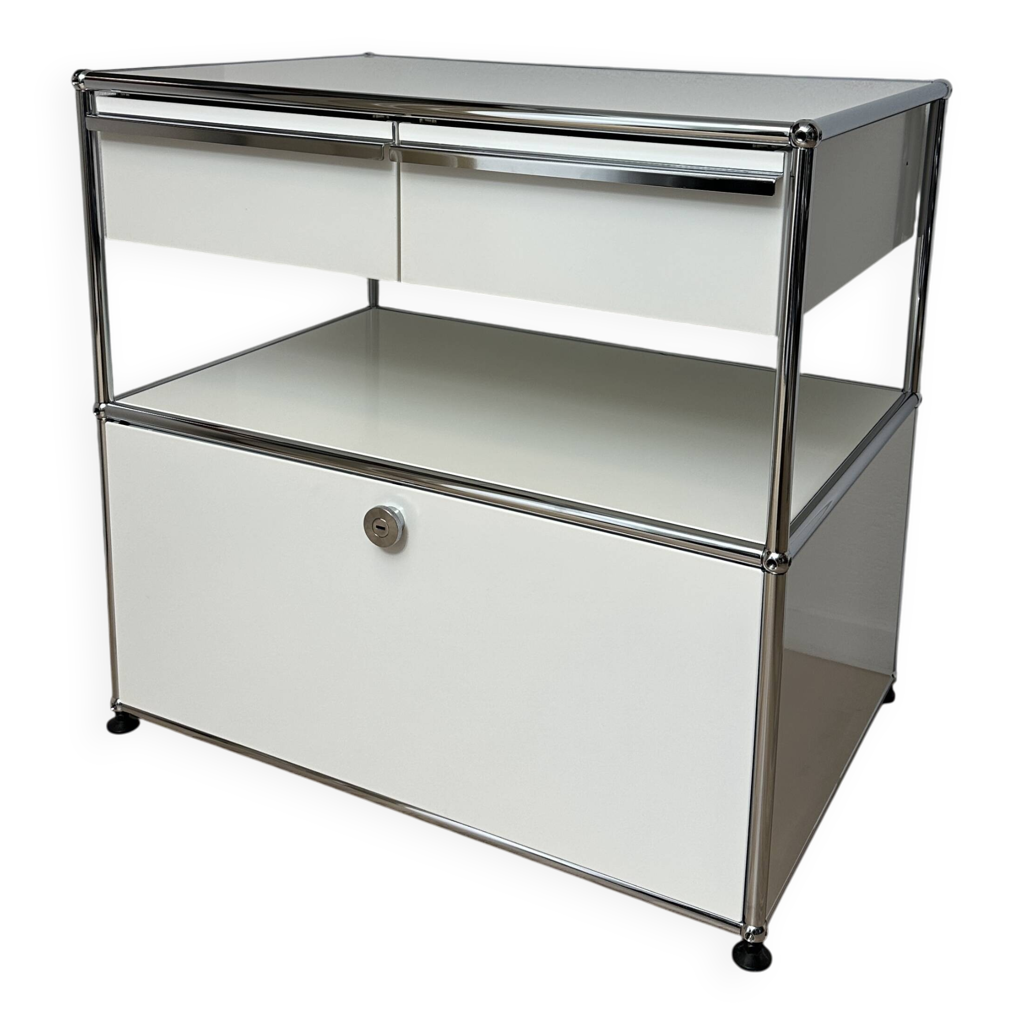 Commode USM Haller en Blanc Pur | Selency