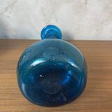 Blue spiral vase