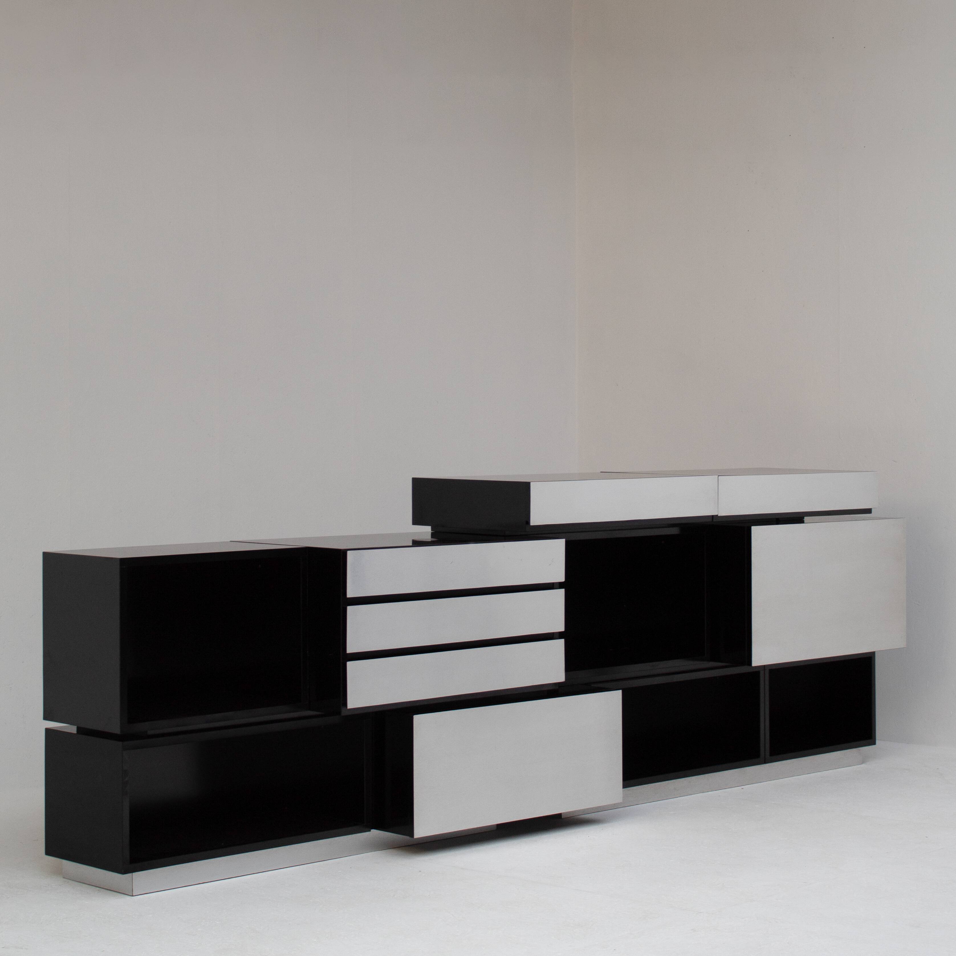 Mobilier modulable de Giotto Stoppino pour Acerbis