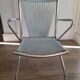 Chaises enfant " scoubidou " vintage structure métal chromé