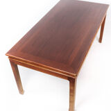 Coffee table in light mahogany of Danish design from the 1960s
