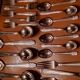 Silver metal cutlery set art deco goldsmith ATO 49 pieces