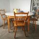 Table style scandinave bois et formica