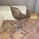 Roche Bobois table and its 4 chairs 1970s