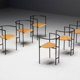 Postmodern "Tokyo" Armchairs by Rodney Kinsman for Bieffeplast, Italy, 1980s