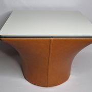 Table basse Space Age Mushroom, design vintage des années 60, 48 cm