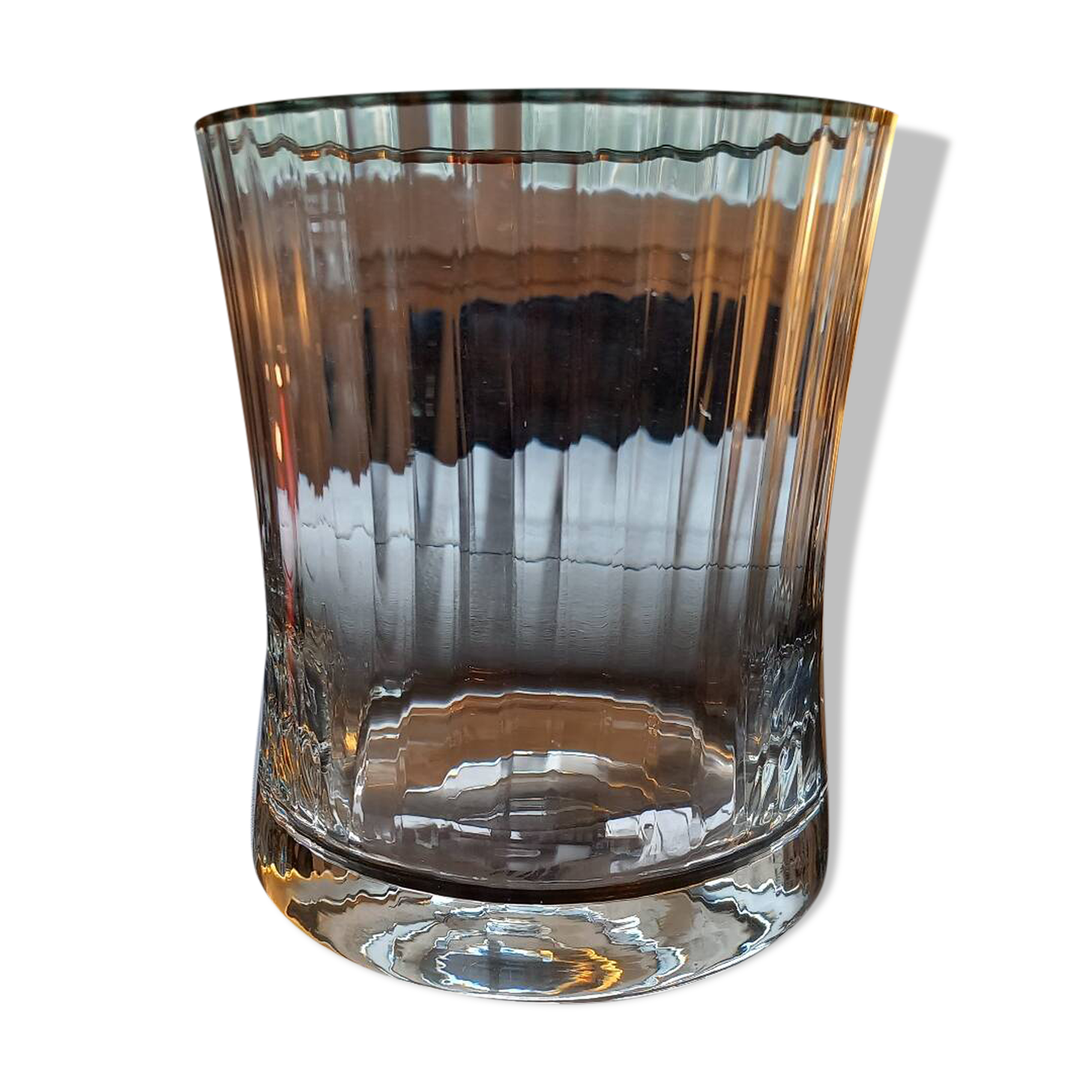 Bucket/large ice glass. Crystal