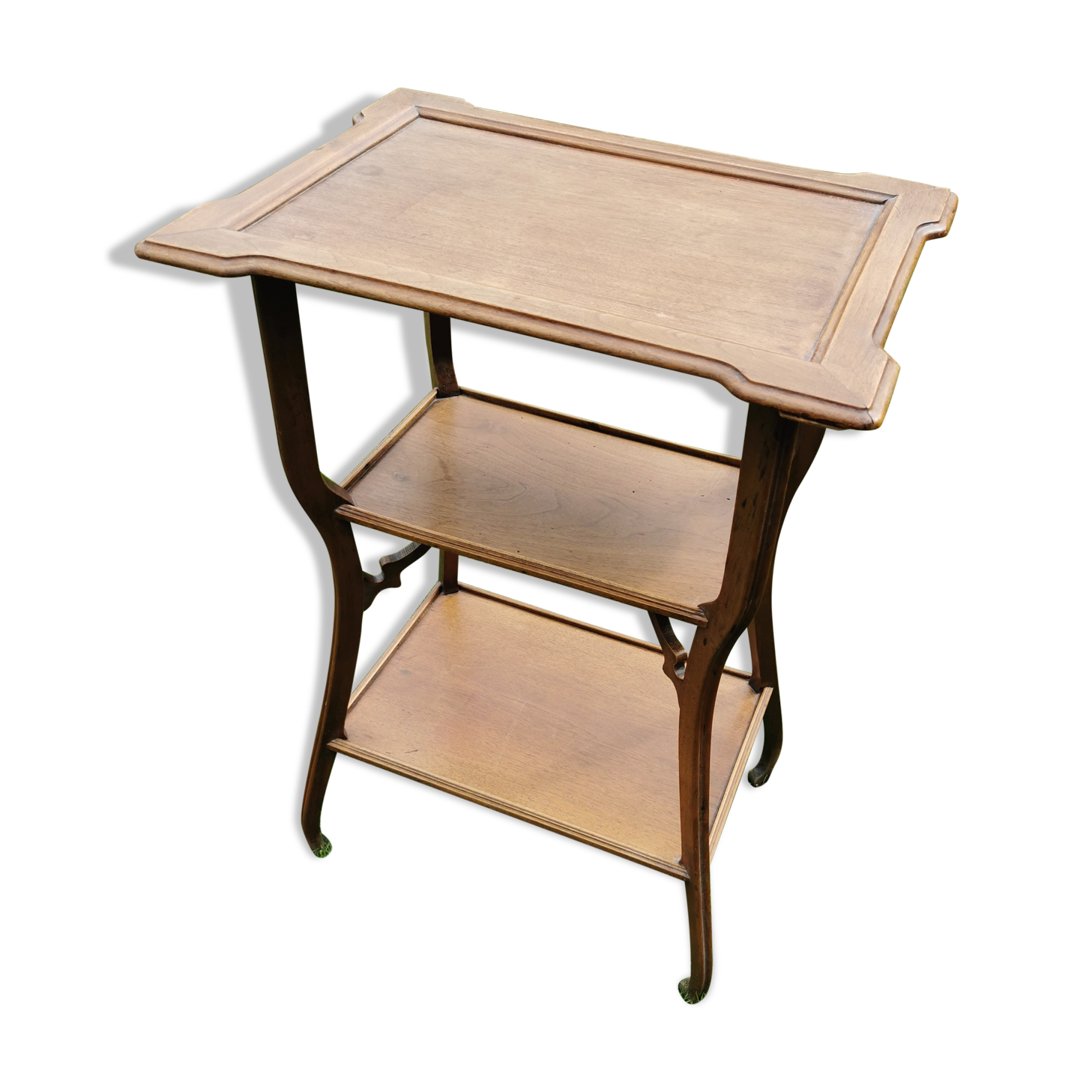 ART NOUVEAU-style old walnut harness circa 1900