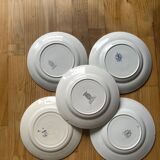 Mismatched dinner plates