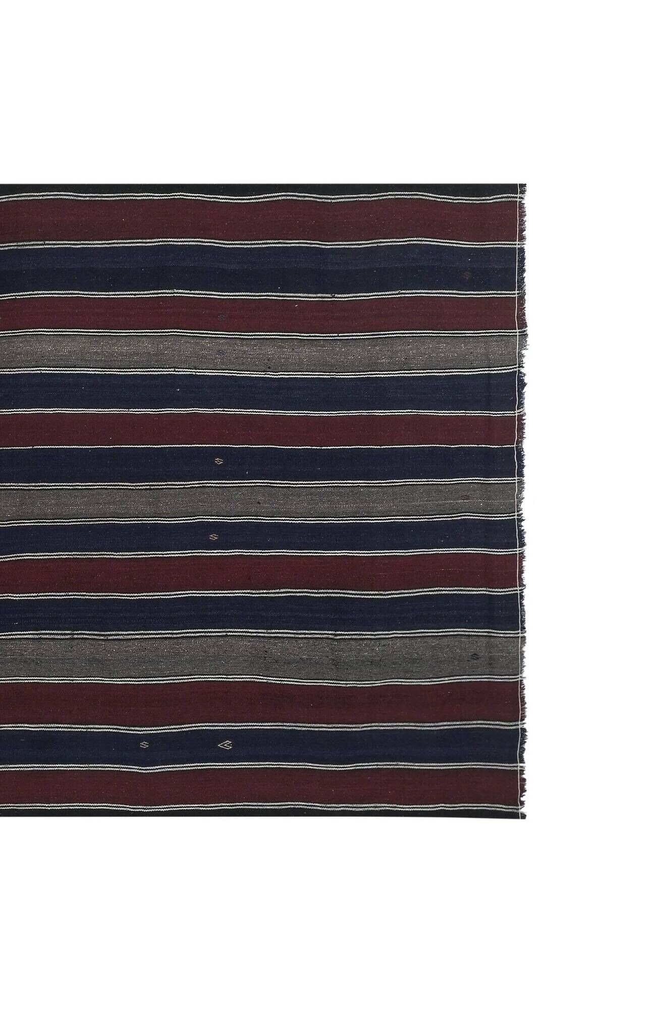 Vintage Turkish kilim, handwoven, 172x358 cm.