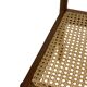 Vintage Teak Chair with Webbing - 1970s Design