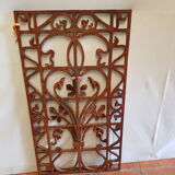 Cast iron door grille