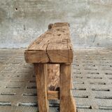Workbench oak side table 19th century