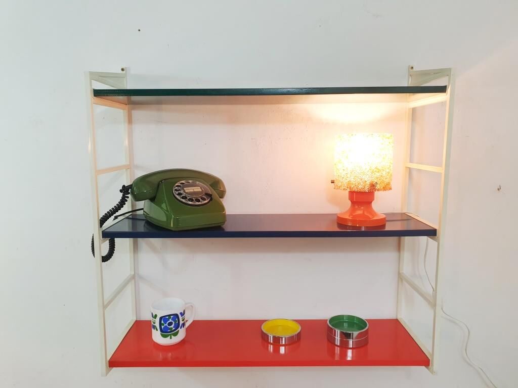Vintage shelves 70 Schuberth-Werk Braunschweig