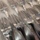 12 silver-plated cake forks, goldsmith Boulenger art deco