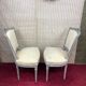 Pair of antique Louis XVI style chairs, completely renovated