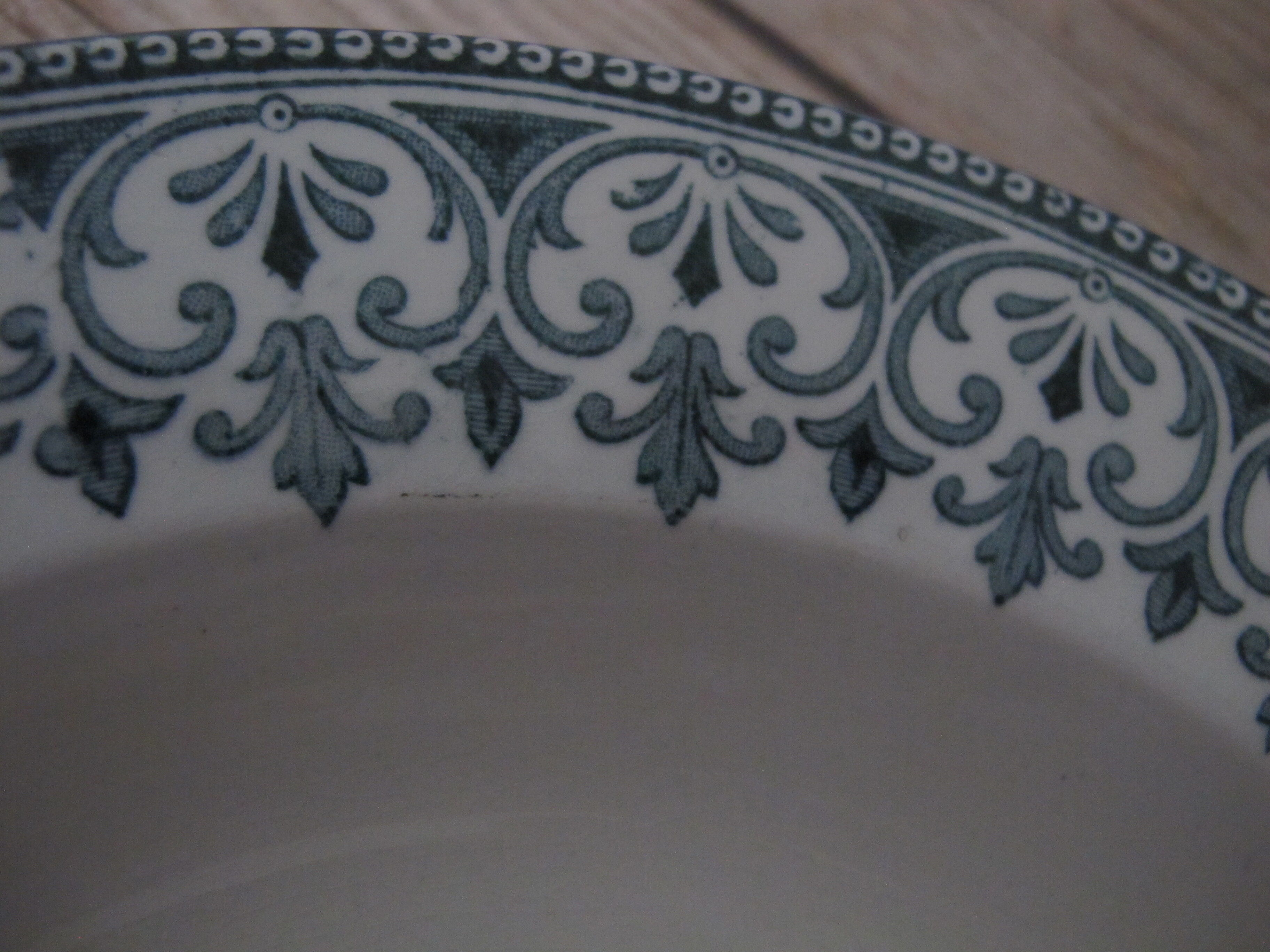 5 hollow plates in iron earth of Badonviller