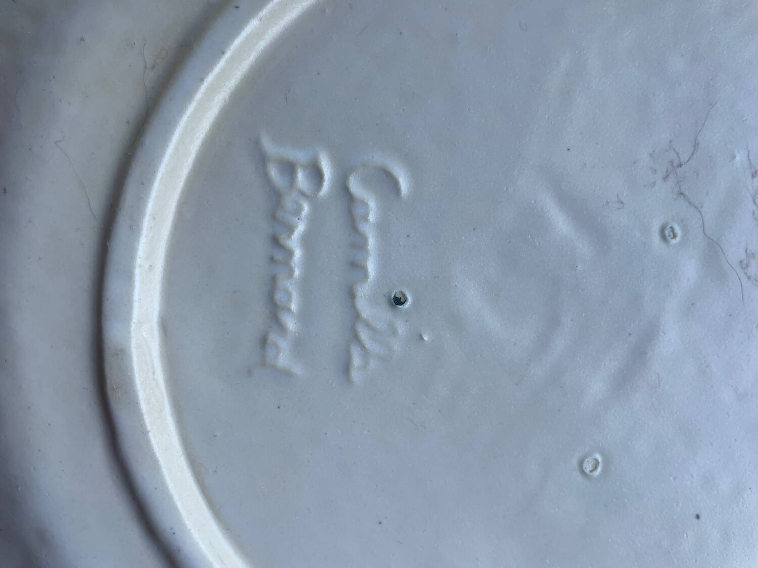 Plate Camille Bernard