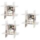 Glass wall sconce designed by Carlo Nason for Kalmar, 1960s.