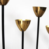 Vintage Scandinavian candlestick, Gunnar Ander for Ystad Metall, Sweden